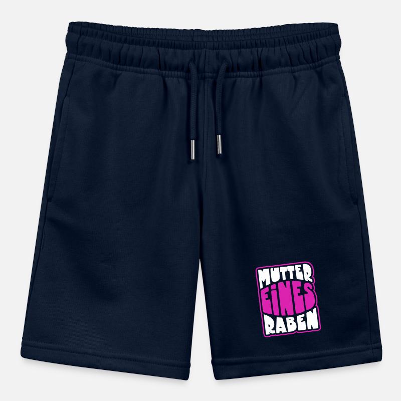 Mutter eines Raben - Rabenmutter Stanley/Stella Teenager Bio-Joggingshorts MINI BOLTER