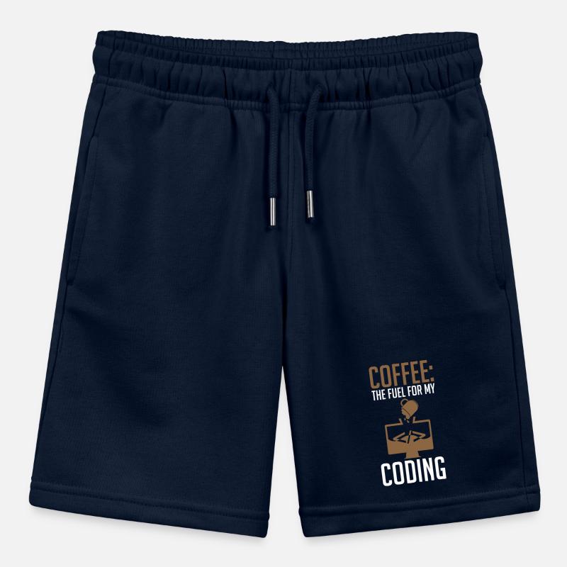 Coder Coffee Le carburant de mon codage Short bio MINI BOLTER Stanley/Stella Ado