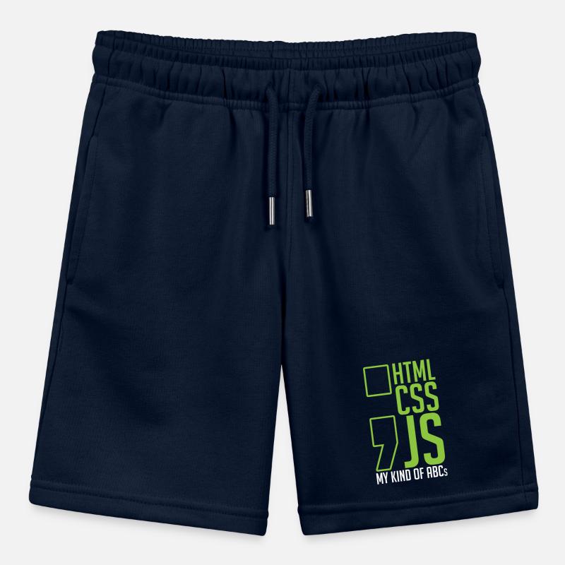 web developer gift html css js my kind of Stanley/Stella MINI BOLTER Organic Teen Jogging Shorts