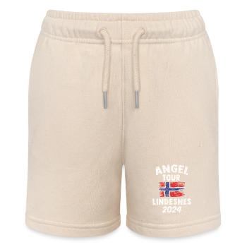 LINDESNES 2024 Fishing Tour Norway - Stanley/Stella MINI BOLTER Organic Teen Jogging Shorts - soft Ecru - Front