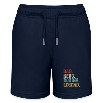 Légende de la boxe Dad Hero - Short bio MINI BOLTER Stanley/Stella Ado - bleu marine - Devant