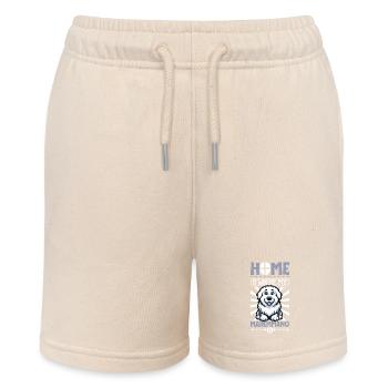 Home - Maremma Abruzzo Shepherd Dog - Stanley/Stella MINI BOLTER Organic Teen Jogging Shorts - soft Ecru - Front