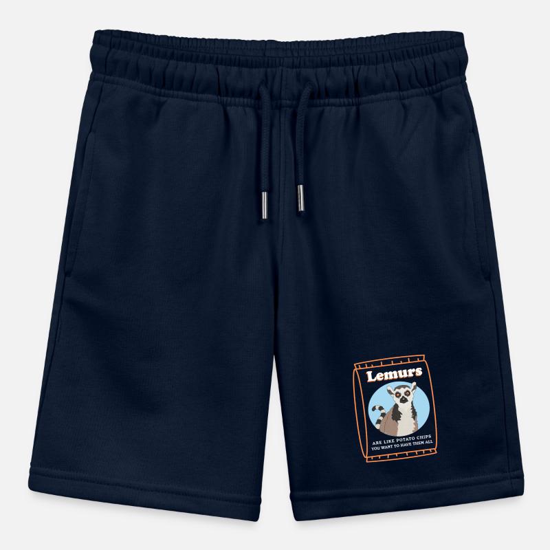 Lemurs Ringtail Lemur Gift Stanley/Stella MINI BOLTER Organic Teen Jogging Shorts