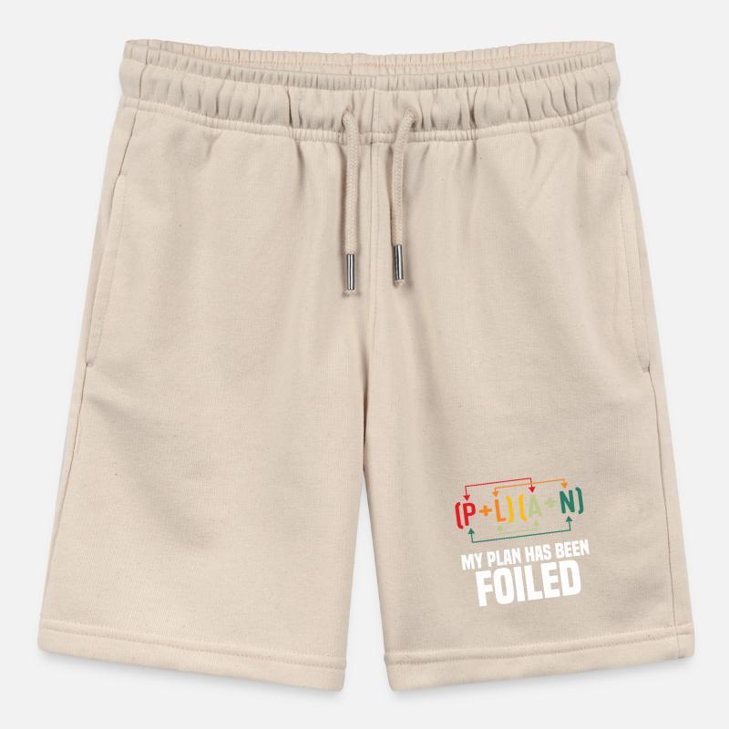 My Plan has been foiled Funny Math Teacher Pun Sci Stanley/Stella MINI BOLTER Organic Teen Jogging Shorts