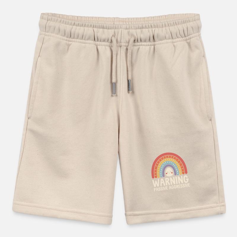 Caution Passive Aggressive Rainbow Stanley/Stella MINI BOLTER Organic Teen Jogging Shorts