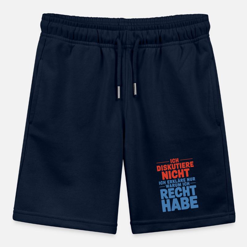 I don't argue I explain why I'm right Stanley/Stella MINI BOLTER Organic Teen Jogging Shorts