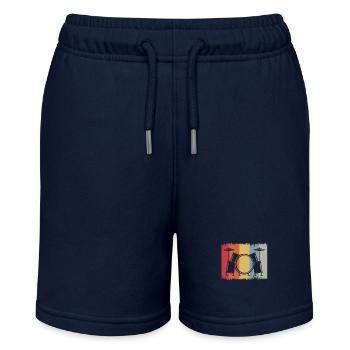 Drums Drummer Cadeaux - Short bio MINI BOLTER Stanley/Stella Ado - bleu marine - Devant