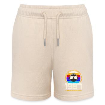 1987 - Stanley/Stella Teenager Bio-Joggingshorts MINI BOLTER - Natur - Vorne