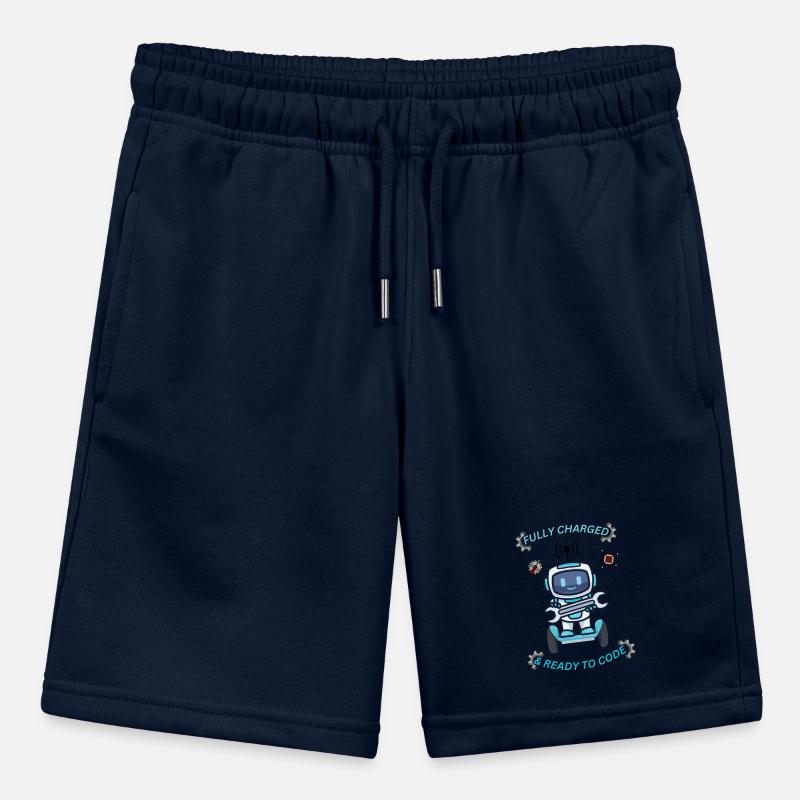 Nerd-Roboter Stanley/Stella Teenager Bio-Joggingshorts MINI BOLTER