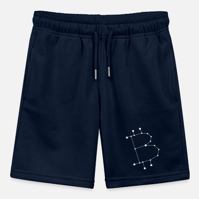 Sternzeichen Bitcoin BTC Stanley/Stella Teenager Bio-Joggingshorts MINI BOLTER