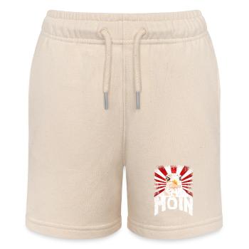Angry Seagull Harbor Eagle 3 - Stanley/Stella MINI BOLTER Organic Teen Jogging Shorts - soft Ecru - Front