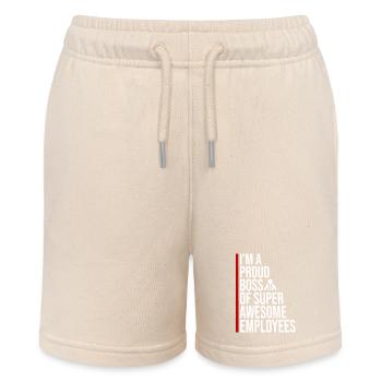 I'm A Proud Chef Of Super Awesome Employees Job - Stanley/Stella MINI BOLTER Organic Teen Jogging Shorts - soft Ecru - Front