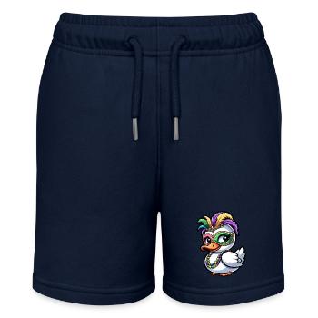 Mardi Gras canard masque plumes - Short bio MINI BOLTER Stanley/Stella Ado - bleu marine - Devant