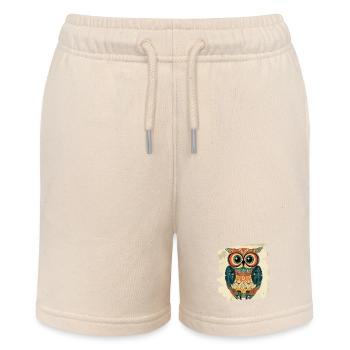 Eule - Stanley/Stella Teenager Bio-Joggingshorts MINI BOLTER - Natur - Vorne