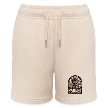 Dachshund Survival Club - Stanley/Stella MINI BOLTER Organic Teen Jogging Shorts - soft Ecru - Front