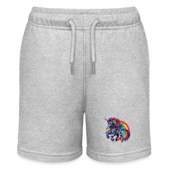 Licorne cyborg avec arc-en-ciel - Short bio MINI BOLTER Stanley/Stella Ado - bleu marine - Devant