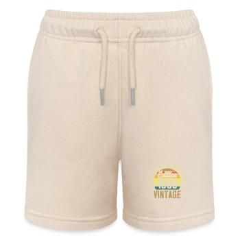 55th Anniversary - February 1969 Gift - 55th - Stanley/Stella MINI BOLTER Organic Teen Jogging Shorts - soft Ecru - Front