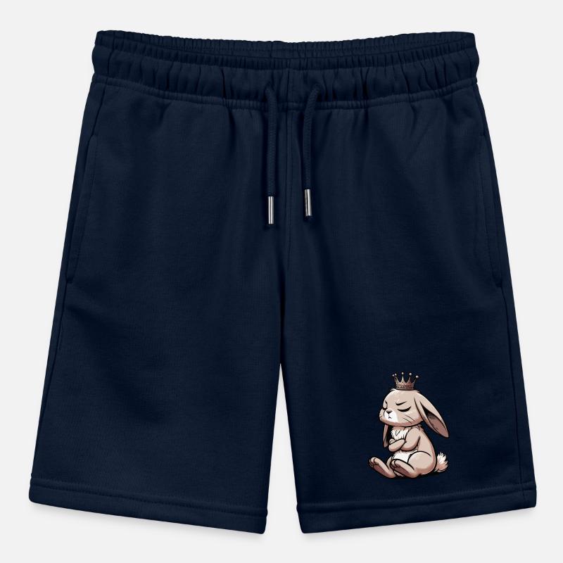 Rabbit Bunny Bunny Long Eared Thumper Ram Stanley/Stella MINI BOLTER Organic Teen Jogging Shorts