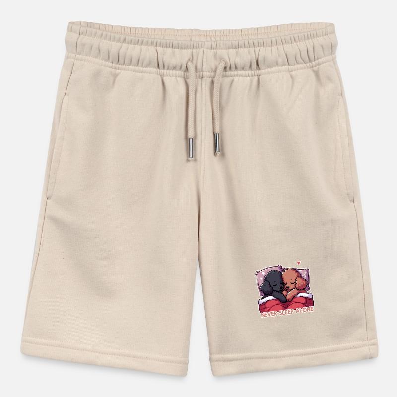 Sleeping Poodles - Never Sleep Alone Stanley/Stella MINI BOLTER Organic Teen Jogging Shorts