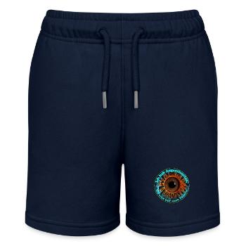 Pipes are everywhere - Stanley/Stella MINI BOLTER Organic Teen Jogging Shorts - navy - Front