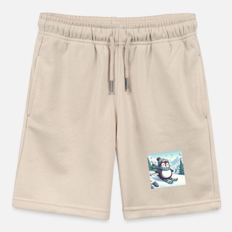 Ski Pinguin Stanley/Stella Teenager Bio-Joggingshorts MINI BOLTER