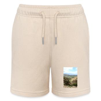 Mountain Mountains Mountain Landscape Poster - Stanley/Stella MINI BOLTER Organic Teen Jogging Shorts - soft Ecru - Front
