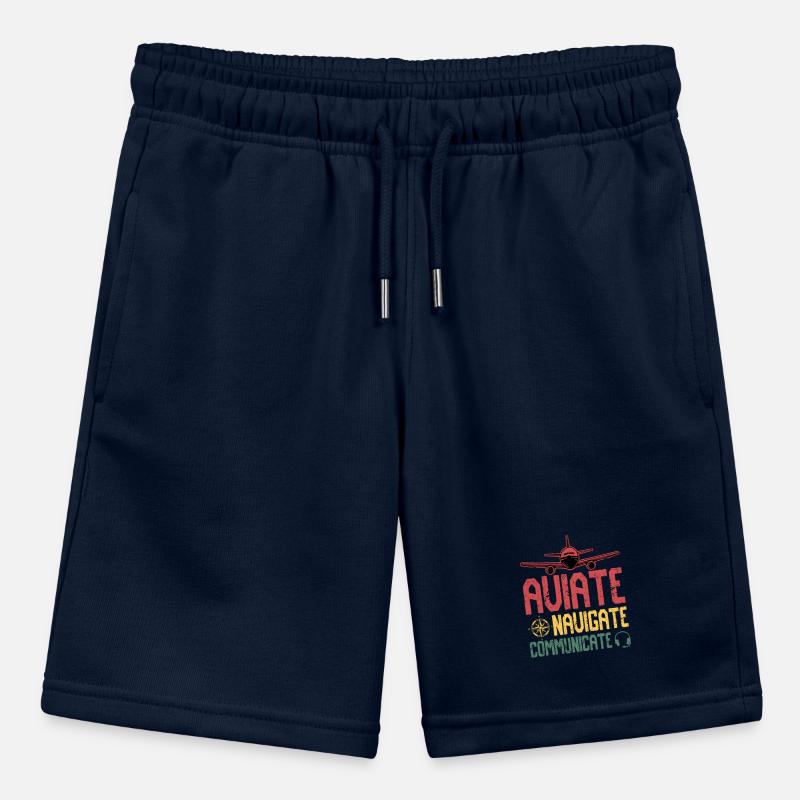 Aviate Navigate Communicate Stanley/Stella MINI BOLTER Organic Teen Jogging Shorts