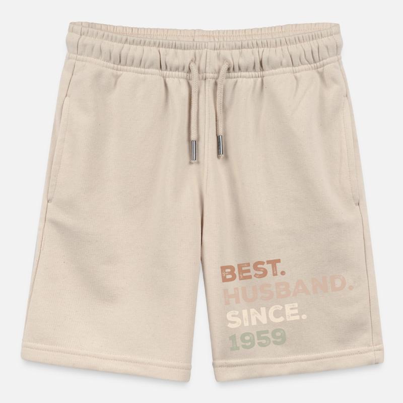 Bester Ehemann seit 1959 Jubiläumsgeschenk Stanley/Stella Teenager Bio-Joggingshorts MINI BOLTER