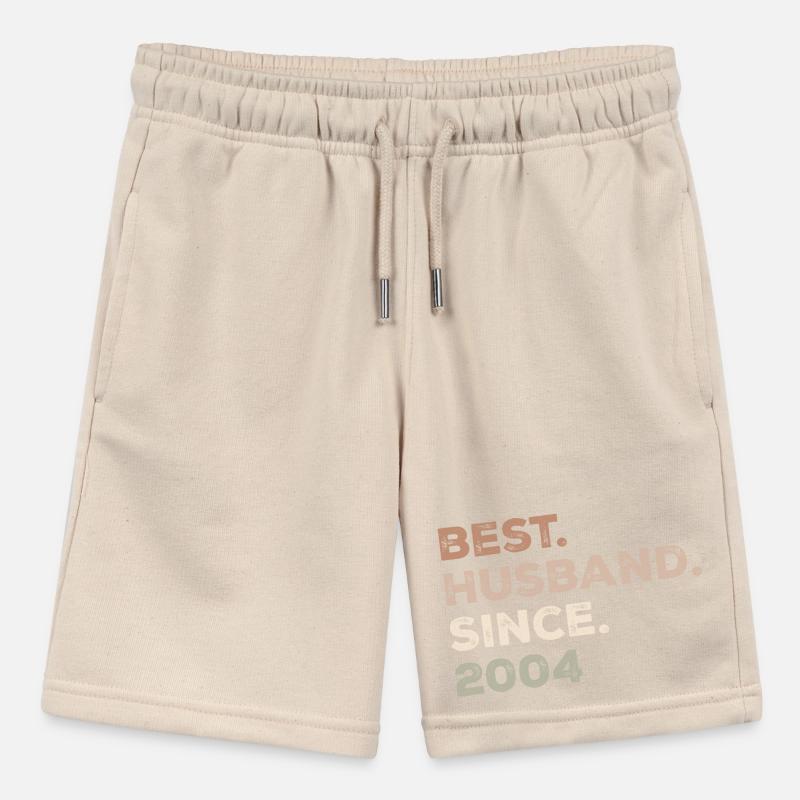 Bester Ehemann seit 2004 Geburtstagsgeschenk Stanley/Stella Teenager Bio-Joggingshorts MINI BOLTER