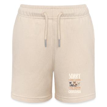 Chihuahua Chihuahueño Sorry I - Stanley/Stella MINI BOLTER Organic Teen Jogging Shorts - soft Ecru - Front