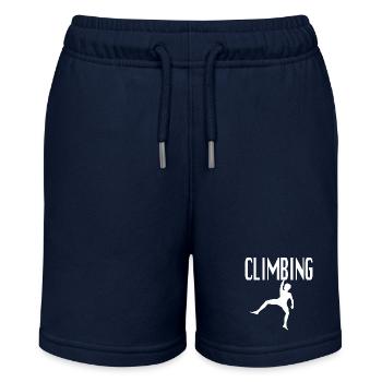 Tshirt und Accessoires Climbing - Wolfgang Güllich - Stanley/Stella Teenager Bio-Joggingshorts MINI BOLTER - Navy - Vorne