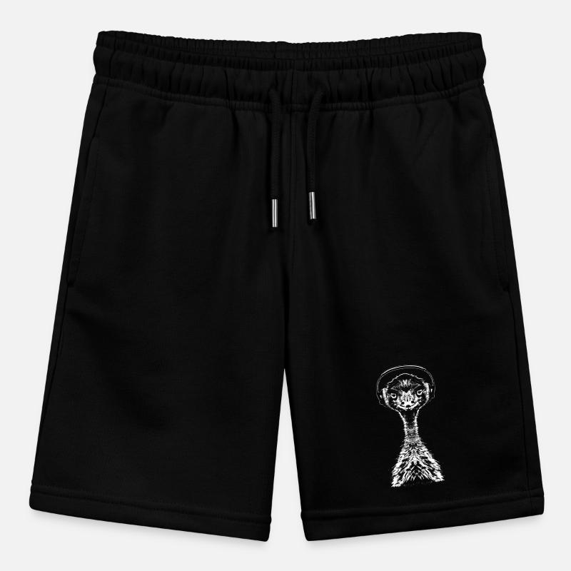 Emu mit Kopfhörer Stanley/Stella Teenager Bio-Joggingshorts MINI BOLTER