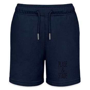 Plage et stade - Short bio MINI BOLTER Stanley/Stella Ado - bleu marine - Devant