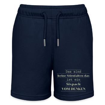 Dictons drôles Six Pack vs. Pliage - Short bio MINI BOLTER Stanley/Stella Ado - bleu marine - Devant