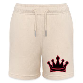 Symbole du roi de la couronne - Short bio MINI BOLTER Stanley/Stella Ado - écru doux - Devant