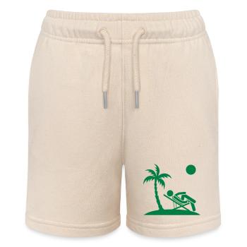 holiday chill - Stanley/Stella Teenager Bio-Joggingshorts MINI BOLTER - Natur - Vorne