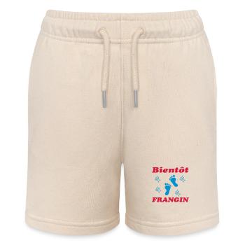SOON BROTHER - Stanley/Stella MINI BOLTER Organic Teen Jogging Shorts - soft Ecru - Front