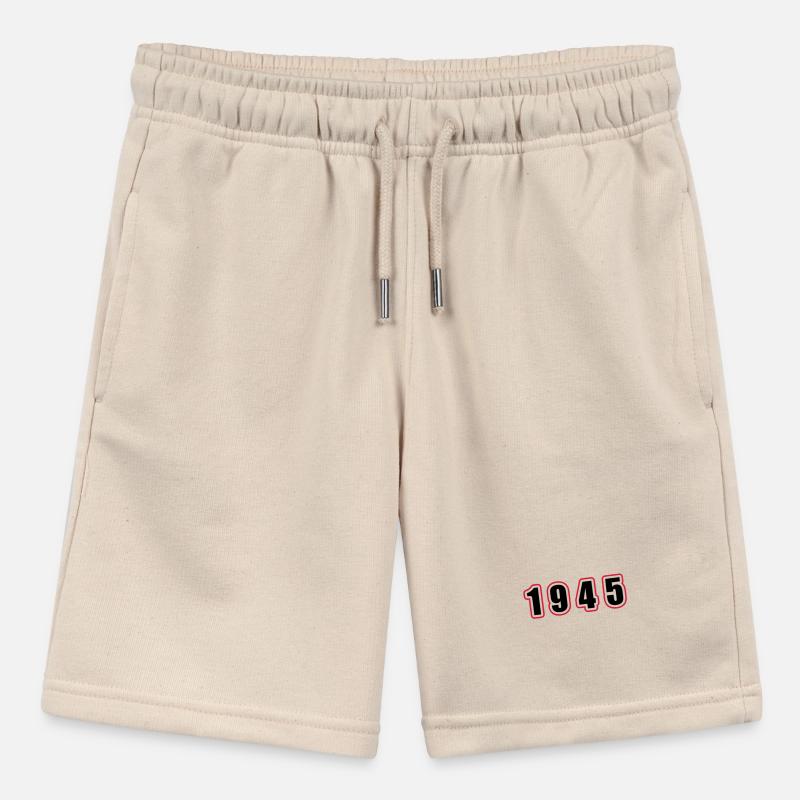 1945 Year Birthday Stanley/Stella MINI BOLTER Organic Teen Jogging Shorts