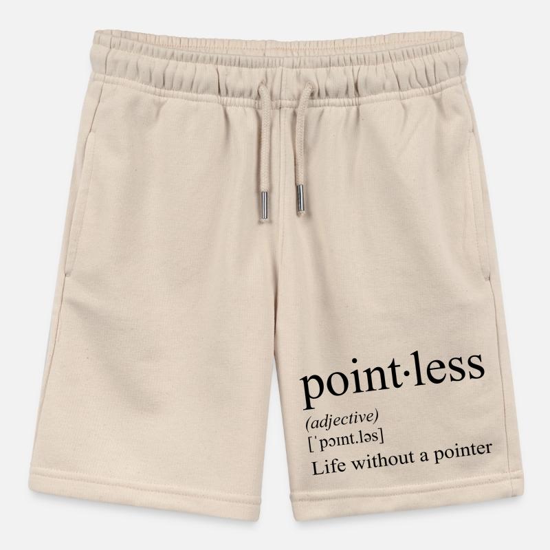 Pointless - life without a pointer Stanley/Stella MINI BOLTER Organic Teen Jogging Shorts