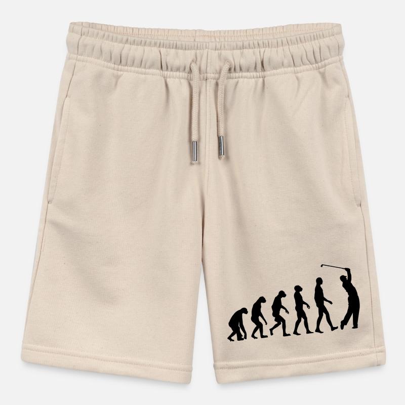 Golf Evolution Golfing Stanley/Stella MINI BOLTER Organic Teen Jogging Shorts