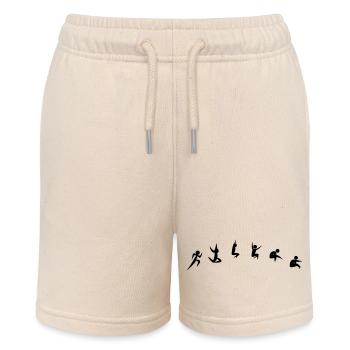 long jump - Stanley/Stella MINI BOLTER Organic Teen Jogging Shorts - soft Ecru - Front