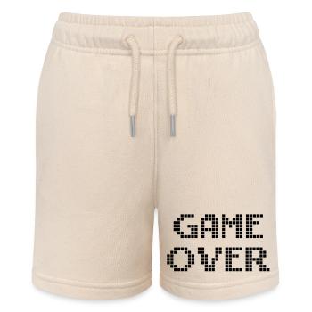 Game Over - Stanley/Stella Teenager Bio-Joggingshorts MINI BOLTER - Natur - Vorne
