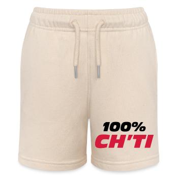 100% Ch'ti - Short bio MINI BOLTER Stanley/Stella Ado - écru doux - Devant