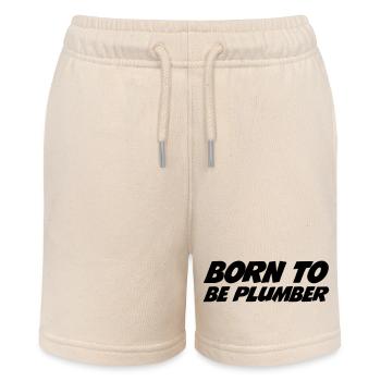 Born to be Plumber - Short bio MINI BOLTER Stanley/Stella Ado - écru doux - Devant