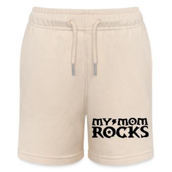mom - Stanley/Stella MINI BOLTER Organic Teen Jogging Shorts - soft Ecru - Front