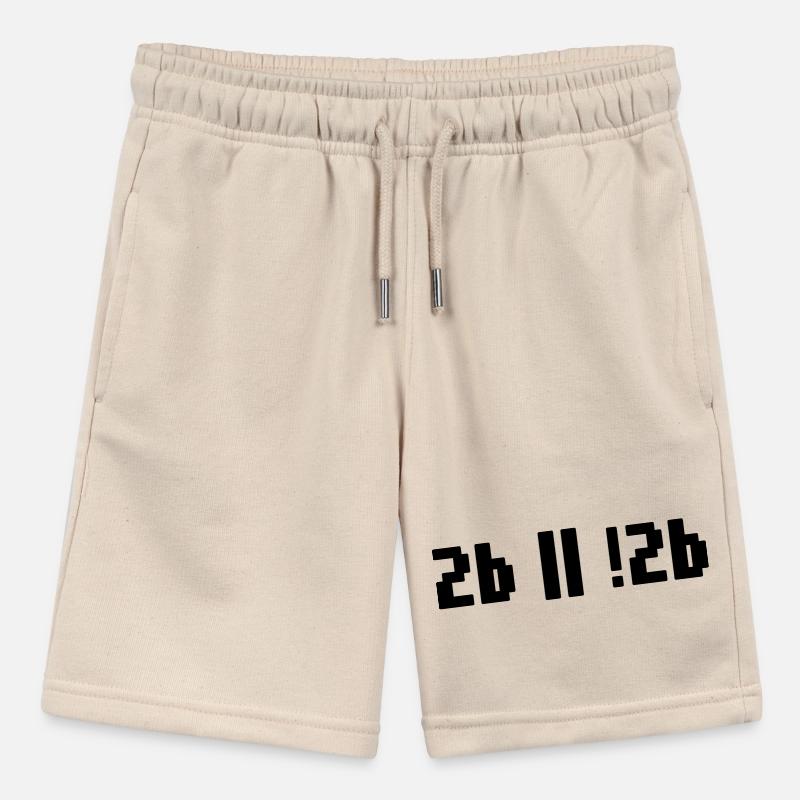 2b or not 2b – Shakespeare Hamlet Programmierer Stanley/Stella Teenager Bio-Joggingshorts MINI BOLTER