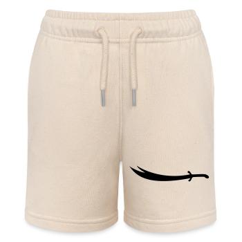 Ali Schwert Zülfikar - Stanley/Stella Teenager Bio-Joggingshorts MINI BOLTER - Natur - Vorne