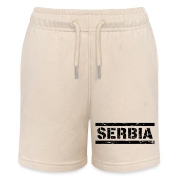 Serbie - Short bio MINI BOLTER Stanley/Stella Ado - écru doux - Devant
