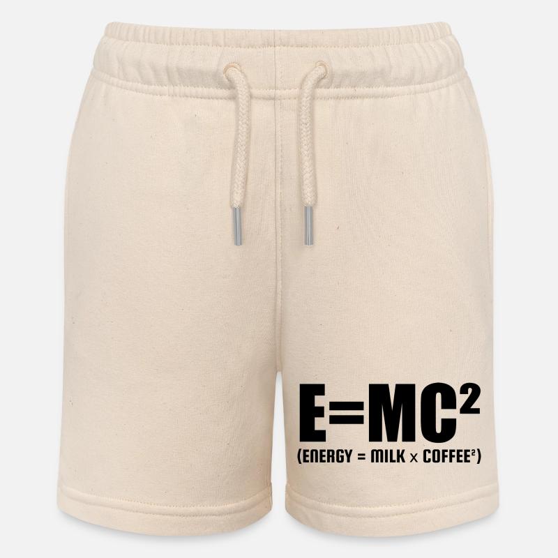E=MC² (ENERGY = MILK x COFFEE²) - Short bio MINI BOLTER Stanley/Stella Ado - écru doux