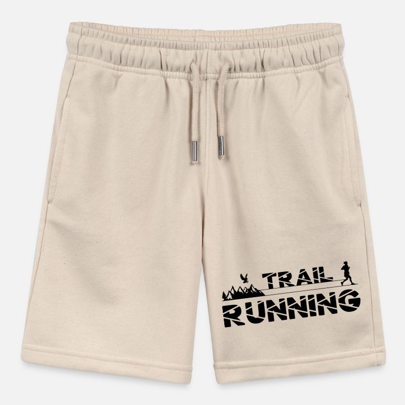 Trail Running Eagle Mountains Forest Shoes Profile Stanley/Stella MINI BOLTER Organic Teen Jogging Shorts